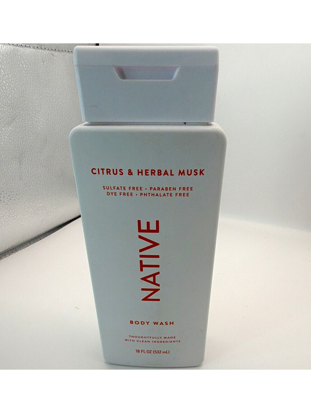 Native Citrus & Herbal Musk Body Wash 18 fl oz Sulfate-Free Cruelty-Free